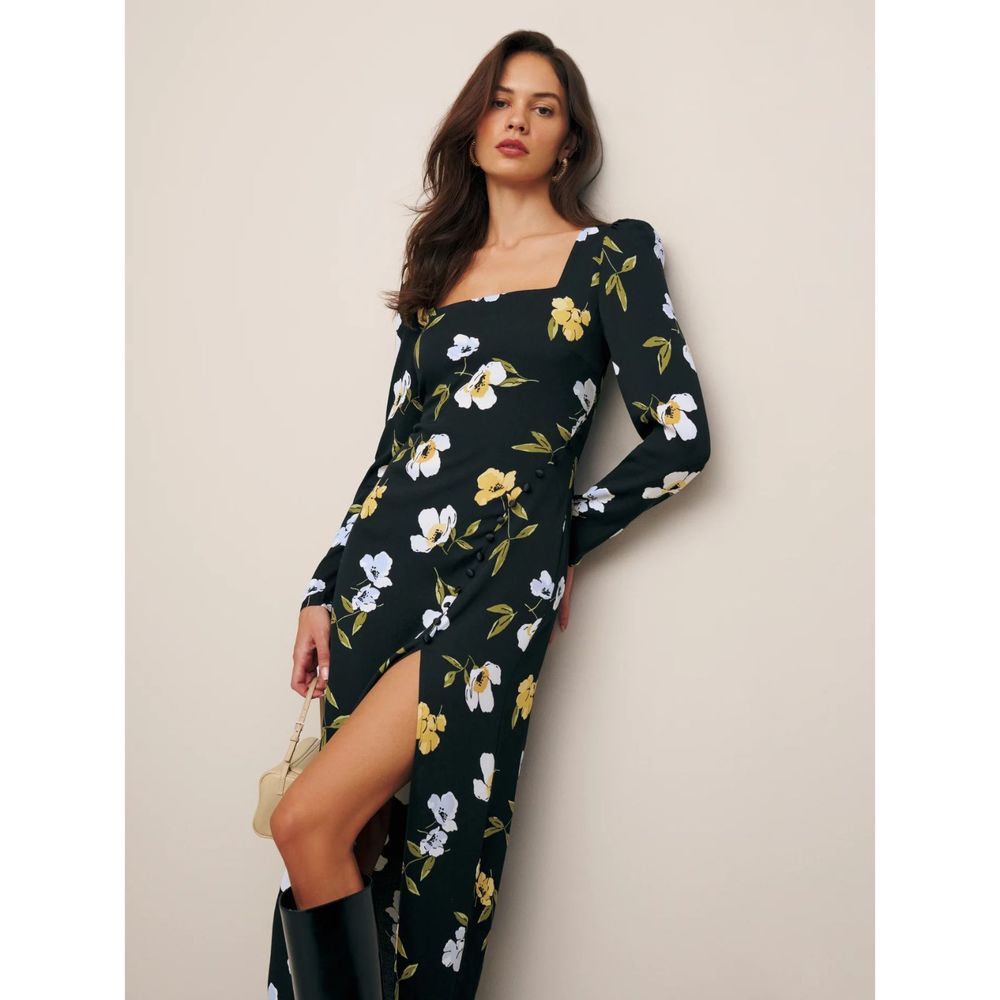 Reformation - NWT Nalani Dress (Color: Tess, Size: 6) Retail: $278